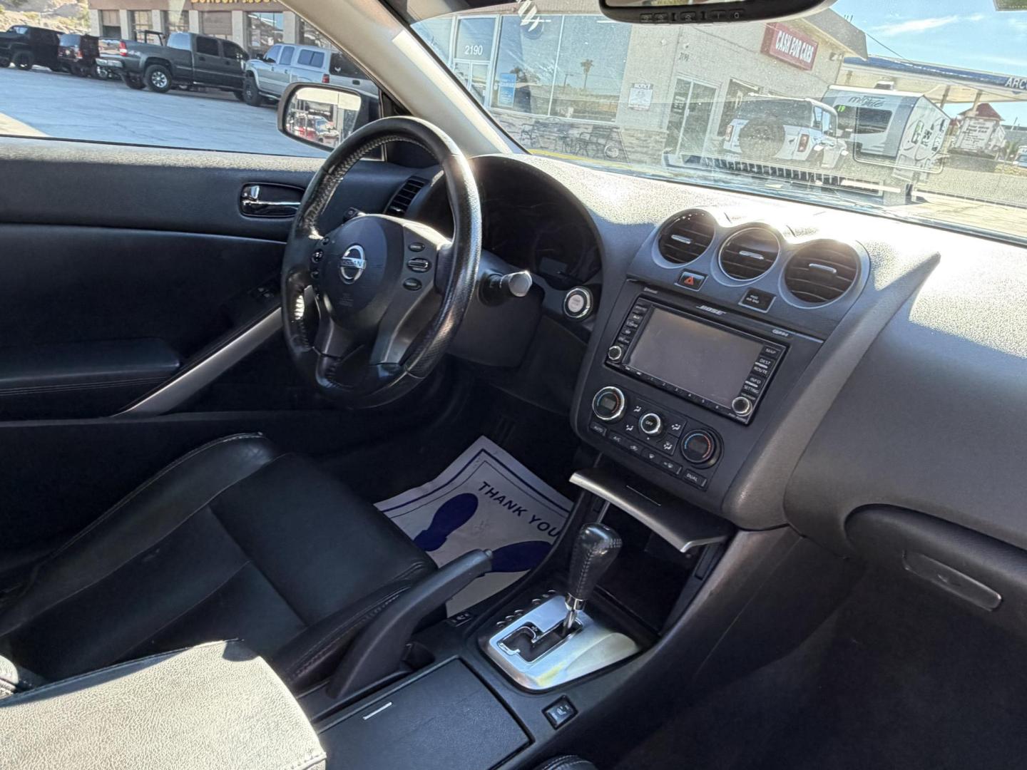 2012 Charcoal /black leather , located at 2190 Hwy 95, Bullhead City, AZ, 86442, (928) 704-0060, 0.000000, 0.000000 - 2012 Nissan Altima 2.5 S. leather loaded, moonroof, backup camera, xm radio, free warranty, free carfax, we finance ,buy here pay here. in house financing available. - Photo#11