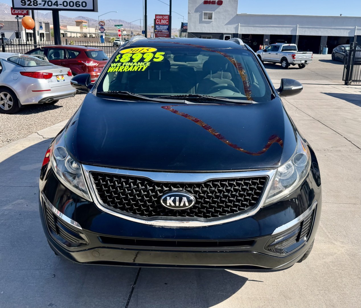 2015 Charcoal Kia Sportage LX FWD (KNDPB3AC7F7) with an 2.4L V6 DOHC 24V engine, 6-Speed Automatic transmission, located at 2190 Hwy 95, Bullhead City, AZ, 86442, (928) 704-0060, 0.000000, 0.000000 - 2015 Kia sportage.* brand new engine installed from kia with warranty less than 1000 miles on new engine. . Brand new tires. lots of service done. free warranty. free carfax. in house financing- Photo#3