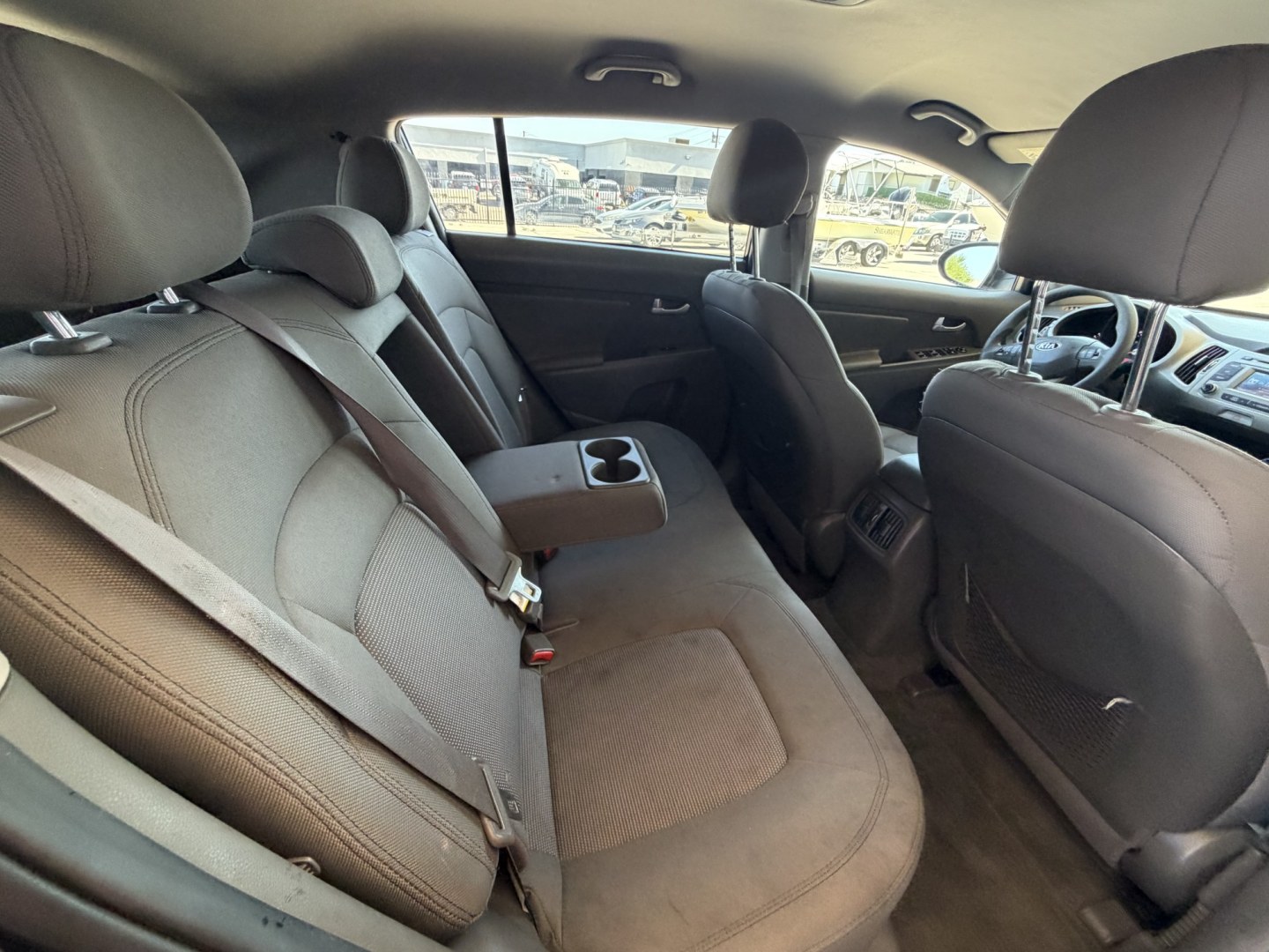 2015 Charcoal Kia Sportage LX FWD (KNDPB3AC7F7) with an 2.4L V6 DOHC 24V engine, 6-Speed Automatic transmission, located at 2190 Hwy 95, Bullhead City, AZ, 86442, (928) 704-0060, 0.000000, 0.000000 - 2015 Kia sportage.* brand new engine installed from kia with warranty less than 1000 miles on new engine. . Brand new tires. lots of service done. free warranty. free carfax. in house financing- Photo#7