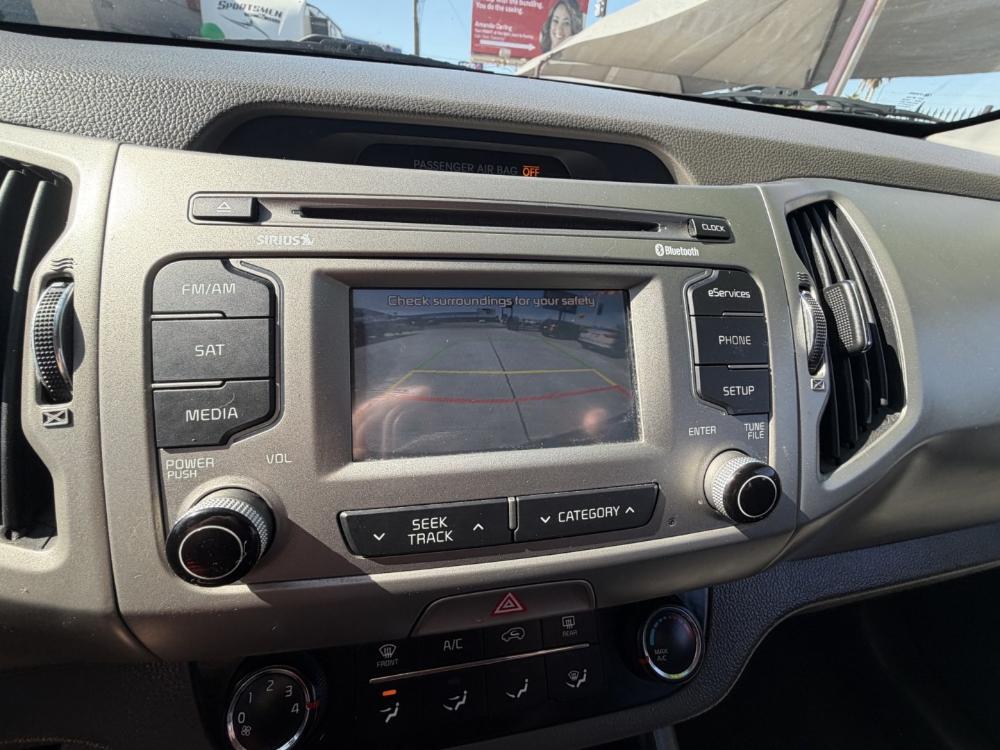 2015 Charcoal Kia Sportage LX FWD (KNDPB3AC7F7) with an 2.4L V6 DOHC 24V engine, 6-Speed Automatic transmission, located at 2190 Hwy 95, Bullhead City, AZ, 86442, (928) 704-0060, 0.000000, 0.000000 - 2015 Kia sportage.* brand new engine installed from kia with warranty less than 1000 miles on new engine. . Brand new tires. lots of service done. free warranty. free carfax. in house financing- Photo#12