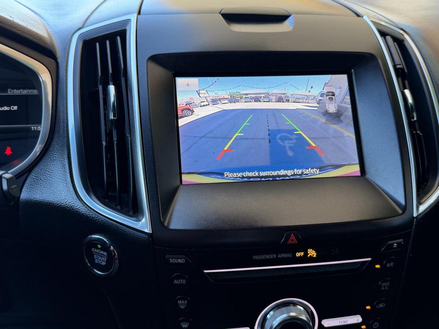 2019 Blue metallic /black Ford Edge Sport AWD (2FMPK4AP2KB) with an 2.7L V6 DOCH 24V engine, 6A transmission, located at 2190 Hwy 95, Bullhead City, AZ, 86442, (928) 704-0060, 0.000000, 0.000000 - 2019 Ford Edge. All wheel drive. 1 owner. only 74k miles. Elderly owned. Fully loaded. leather, moonroof, heater and cooled seats. backup camera, free carfax, free warranty. custom front sports bra , seat covers, dash matt. this customer took excellent care of this super clean great running SUV. own - Photo#10