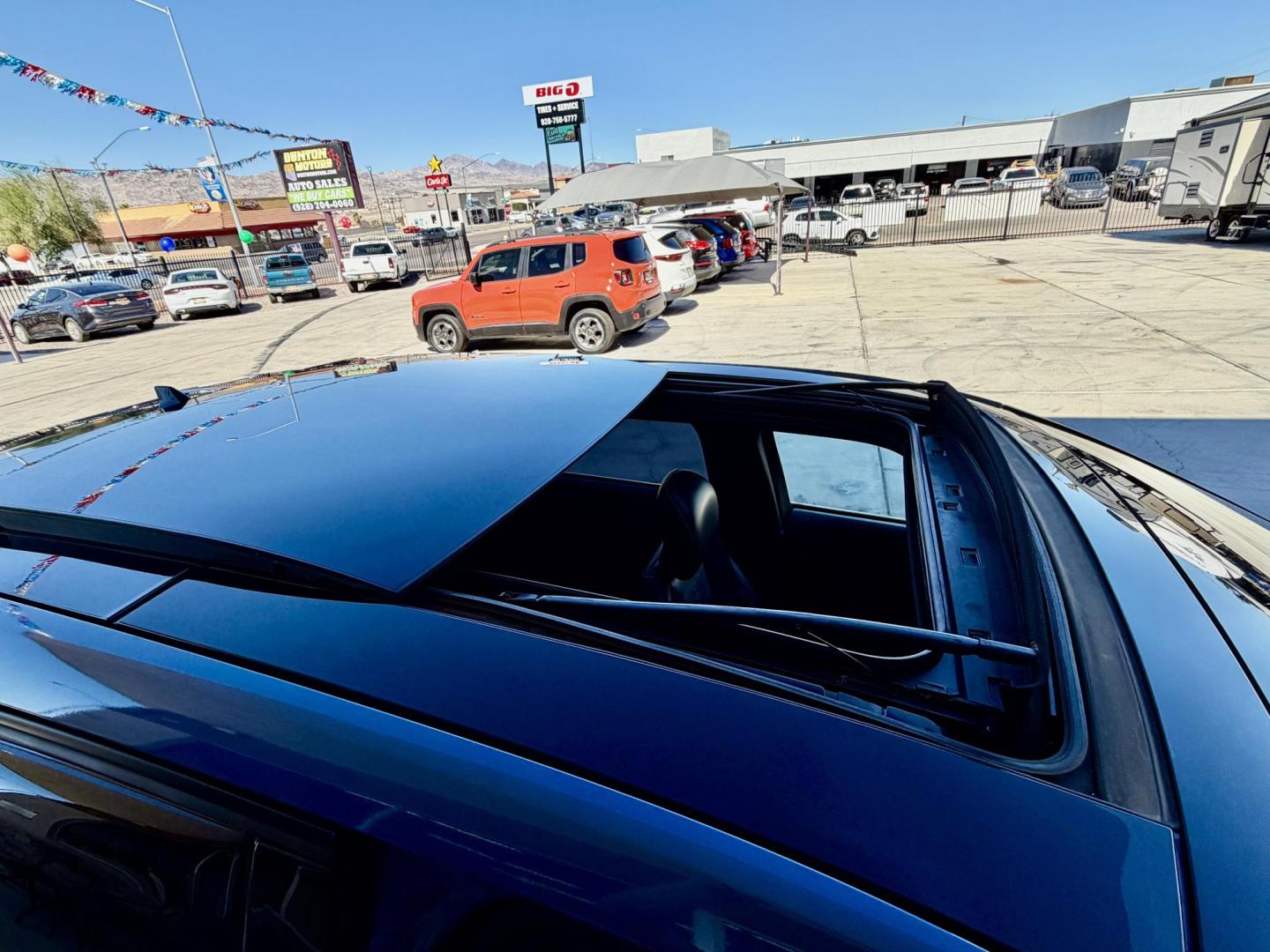 2019 Blue metallic /black Ford Edge Sport AWD (2FMPK4AP2KB) with an 2.7L V6 DOCH 24V engine, 6A transmission, located at 2190 Hwy 95, Bullhead City, AZ, 86442, (928) 704-0060, 0.000000, 0.000000 - 2019 Ford Edge. All wheel drive. 1 owner. only 74k miles. Elderly owned. Fully loaded. leather, moonroof, heater and cooled seats. backup camera, free carfax, free warranty. custom front sports bra , seat covers, dash matt. this customer took excellent care of this super clean great running SUV. own - Photo#22