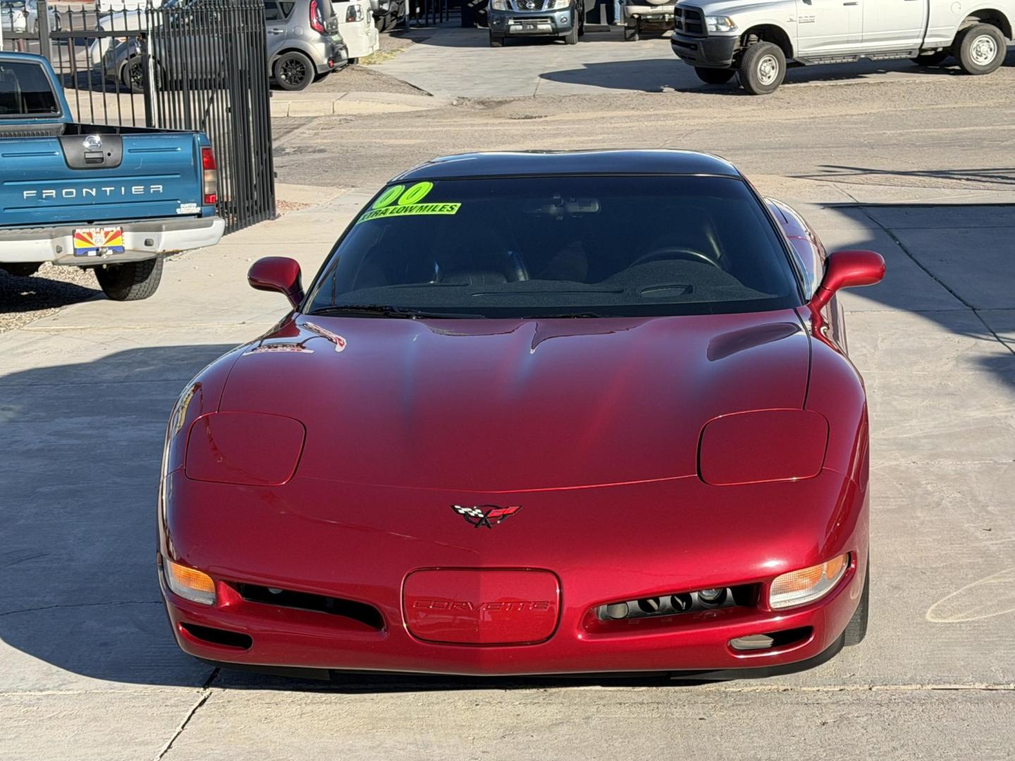 2000 Red /black Chevrolet Corvette Coupe (1G1YY22G5Y5) with an 5.7L V8 OHV 16V engine, located at 2190 Hwy 95, Bullhead City, AZ, 86442, (928) 704-0060, 0.000000, 0.000000 - super super super clean. 2000 Chevrolet Corvette. 2000 automatic. coupe. lots of extras, custom exhaust. 12 disc cd changer, corvette custom cover. Always garaged. custom calipers painted to match. Arizona title. On consignment. - Photo#17
