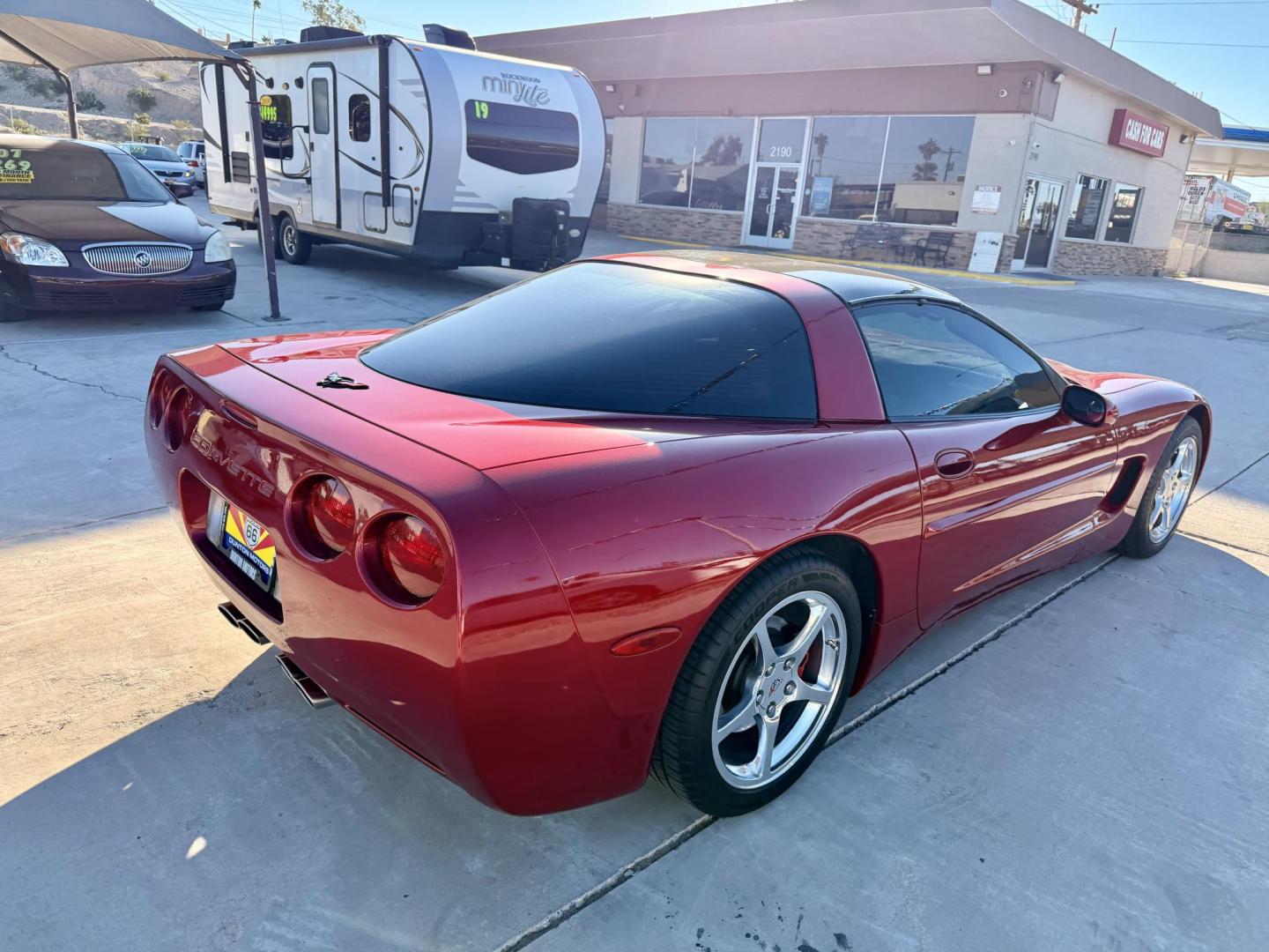 2000 Red /black Chevrolet Corvette Coupe (1G1YY22G5Y5) with an 5.7L V8 OHV 16V engine, located at 2190 Hwy 95, Bullhead City, AZ, 86442, (928) 704-0060, 0.000000, 0.000000 - super super super clean. 2000 Chevrolet Corvette. 2000 automatic. coupe. lots of extras, custom exhaust. 12 disc cd changer, corvette custom cover. Always garaged. custom calipers painted to match. Arizona title. On consignment. - Photo#23