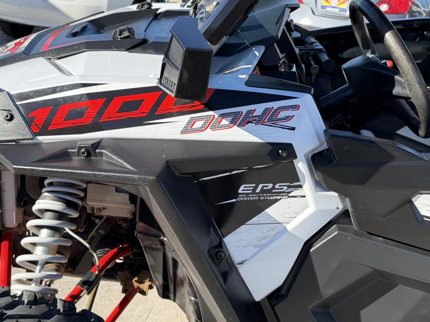 2014 Red Polaris Unknown - (4XA6T1EA2EB) , located at 2190 Hwy 95, Bullhead City, AZ, 86442, (928) 704-0060, 0.000000, 0.000000 - 2014 Polaris Rzr4 xp 1000. lots of extras, oversized tires. hard full windshield. soft top, spare tire w carrier. polaris gps screen and stereo system. WINCH,LIGHTS, WHIP BAR,THIS THING HAS TONS OF EXTRAS. Runs and drive great. Free and clear arizona title. - Photo#6