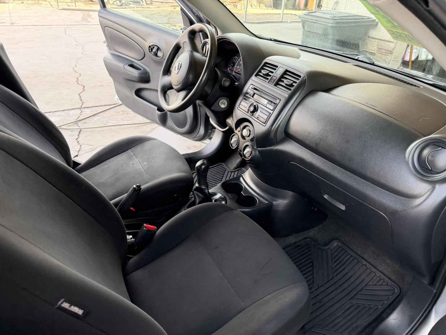 2014 Charcoal Nissan Versa 1.6 S 5M (3N1CN7AP8EL) with an 1.6L L4 DOHC 16V engine, 5-Speed Manual transmission, located at 2190 Hwy 95, Bullhead City, AZ, 86442, (928) 704-0060, 0.000000, 0.000000 - 2014 Nissan Versa S. Only 84k miles ice cold ac . Manual transmission. Great gas saver and commuter car . Low miles for the year . We finance , free warranty , free CARFAX - Photo#7