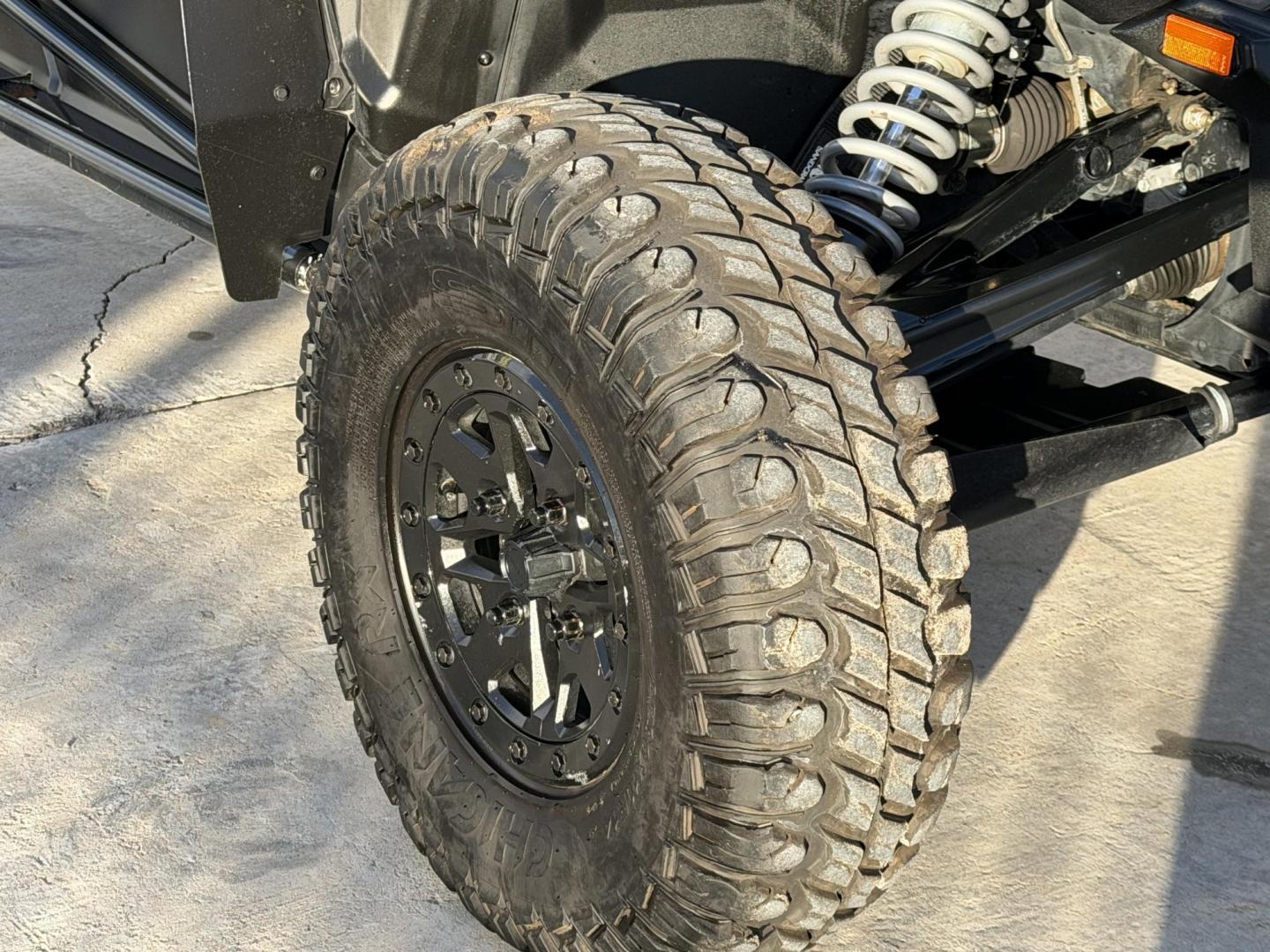 2019 Black Can-Am Maverick X3 X RS Turbo R - (3JBVXAW40KK) , located at 2190 Hwy 95, Bullhead City, AZ, 86442, (928) 704-0060, 0.000000, 0.000000 - 2019 Can Am Maverick x3 turbo R. 3200 miles. ruged radio cab and driver passenger communicaitions, g force helmets included, speakers. mts shocks, amber light bars, mud guards, aces racing oversized seats. light whips, full doors. trailer also available if interested. - Photo#3