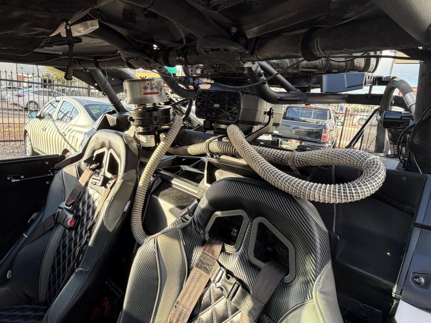 2019 Black Can-Am Maverick X3 X RS Turbo R - (3JBVXAW40KK) , located at 2190 Hwy 95, Bullhead City, AZ, 86442, (928) 704-0060, 0.000000, 0.000000 - 2019 Can Am Maverick x3 turbo R. 3200 miles. ruged radio cab and driver passenger communicaitions, g force helmets included, speakers. mts shocks, amber light bars, mud guards, aces racing oversized seats. light whips, full doors. trailer also available if interested. - Photo#8