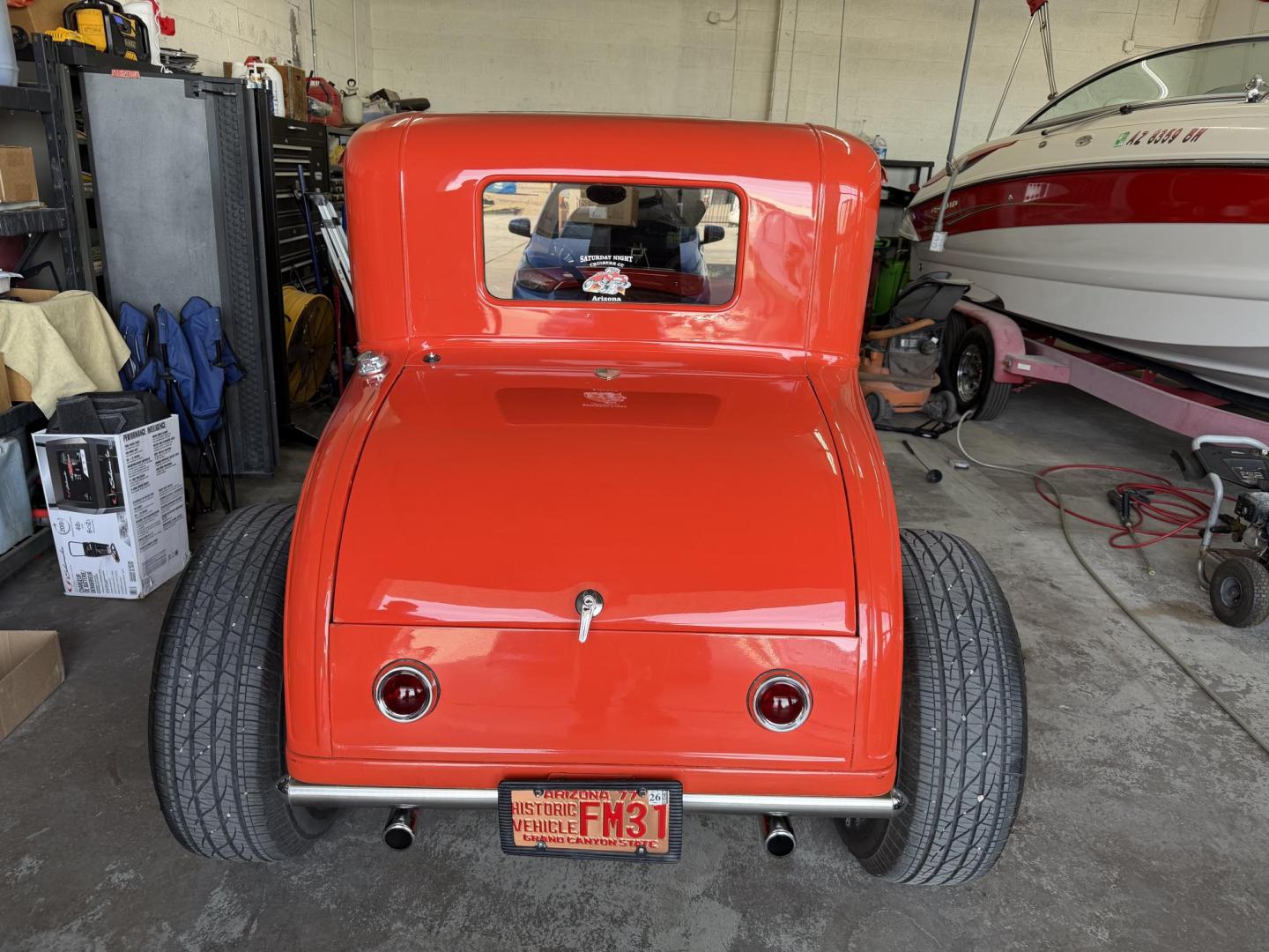 1930 Orange Ford A , located at 2190 Hwy 95, Bullhead City, AZ, 86442, (928) 704-0060, 0.000000, 0.000000 - 1930 Ford Model A custom. 350 chevy small block engine. hot rod Turbo 350 automatic transmission. 8 in ford rear end . QA1 rear coil over suspensin billstein front shocks. new battery, plugs carbeurator. vintage air conditioning. on consignment. arizona title $29900 or best offer. - Photo#8