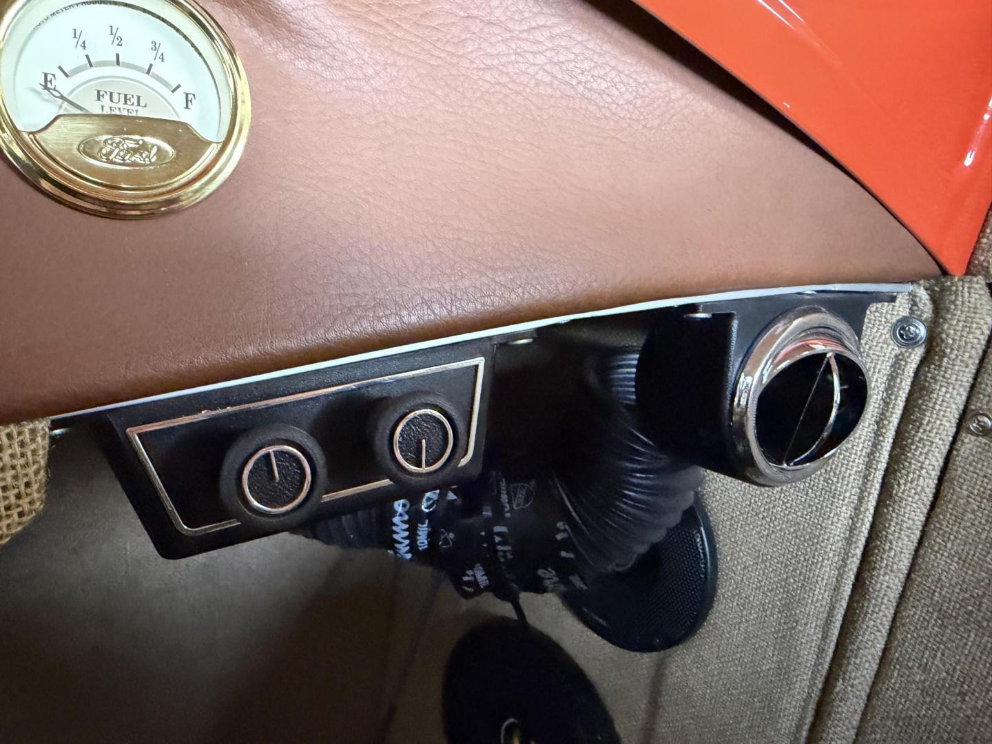 1930 Orange Ford A , located at 2190 Hwy 95, Bullhead City, AZ, 86442, (928) 704-0060, 0.000000, 0.000000 - 1930 Ford Model A custom. 350 chevy small block engine. hot rod Turbo 350 automatic transmission. 8 in ford rear end . QA1 rear coil over suspensin billstein front shocks. new battery, plugs carbeurator. vintage air conditioning. on consignment. arizona title $29900 or best offer. - Photo#11