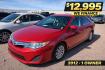2012 Red Toyota Camry SE (4T4BF1FK7CR) with an 2.5L L4 DOHC 16V engine, 6-Speed Automatic transmission, located at 2190 Hwy 95, Bullhead City, AZ, 86442, (928) 704-0060, 0.000000, 0.000000 - Photo#0
