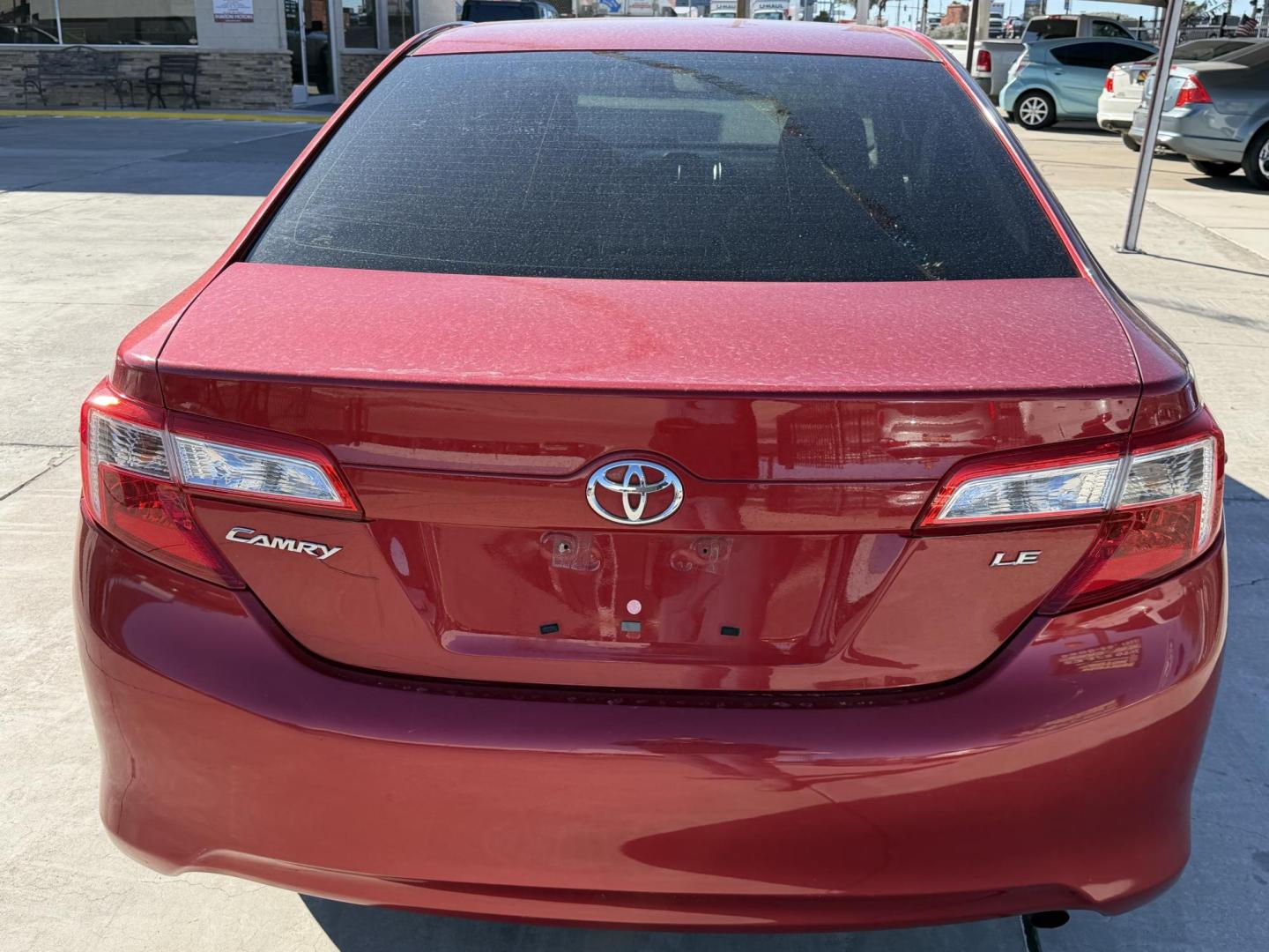 2012 Red Toyota Camry SE (4T4BF1FK7CR) with an 2.5L L4 DOHC 16V engine, 6-Speed Automatic transmission, located at 2190 Hwy 95, Bullhead City, AZ, 86442, (928) 704-0060, 0.000000, 0.000000 - Photo#6