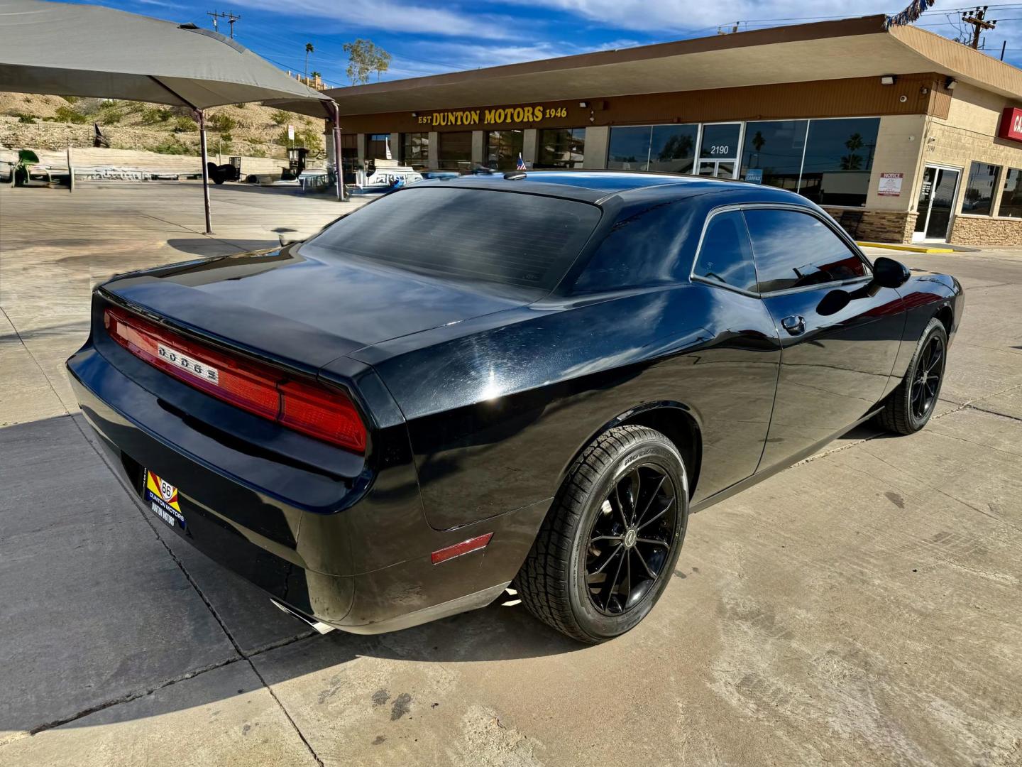 2011 Black Dodge Challenger SE (2B3CJ4DG0BH) with an 3.6L V6 DOHC 24V engine, 4-Speed Automatic transmission, located at 2190 Hwy 95, Bullhead City, AZ, 86442, (928) 704-0060, 0.000000, 0.000000 - Brand new tires. Free warranty. IN house financing available. - Photo#1