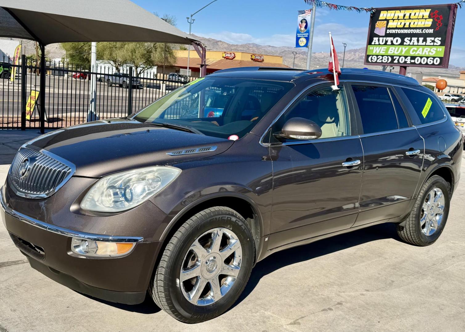 2008 Gold metallic Buick Enclave CXL , located at 2190 Hwy 95, Bullhead City, AZ, 86442, (928) 704-0060, 0.000000, 0.000000 - Photo#1