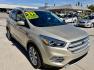 2018 Bronze /Grey Ford Escape Titanium FWD (1FMCU0J96JU) with an 2.0L L4 DOHC 16V engine, 6A transmission, located at 2190 Hwy 95, Bullhead City, AZ, 86442, (928) 704-0060, 0.000000, 0.000000 - 2018 Ford Escape Titanium. Leather, loaded. super clean. bluetooth, backup camera, top of the line. . free warranty. free carfax. we finance. in house financing. - Photo#0