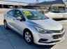 2017 Silver Chevrolet Cruze LS Manual (1G1BB5SM3H7) with an 1.4L L4 DOHC 16V TURBO engine, 6M transmission, located at 2190 Hwy 95, Bullhead City, AZ, 86442, (928) 704-0060, 0.000000, 0.000000 - 2017 Chevrolet Cruze . 1 owner . Clean CARFAX . We finance . Warranty included - Photo#0