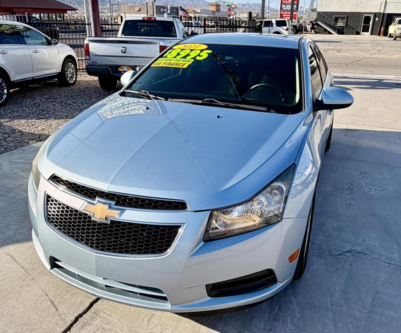 2011 Blue Chevrolet Cruze , located at 2190 Hwy 95, Bullhead City, AZ, 86442, (928) 704-0060, 0.000000, 0.000000 - Photo#2