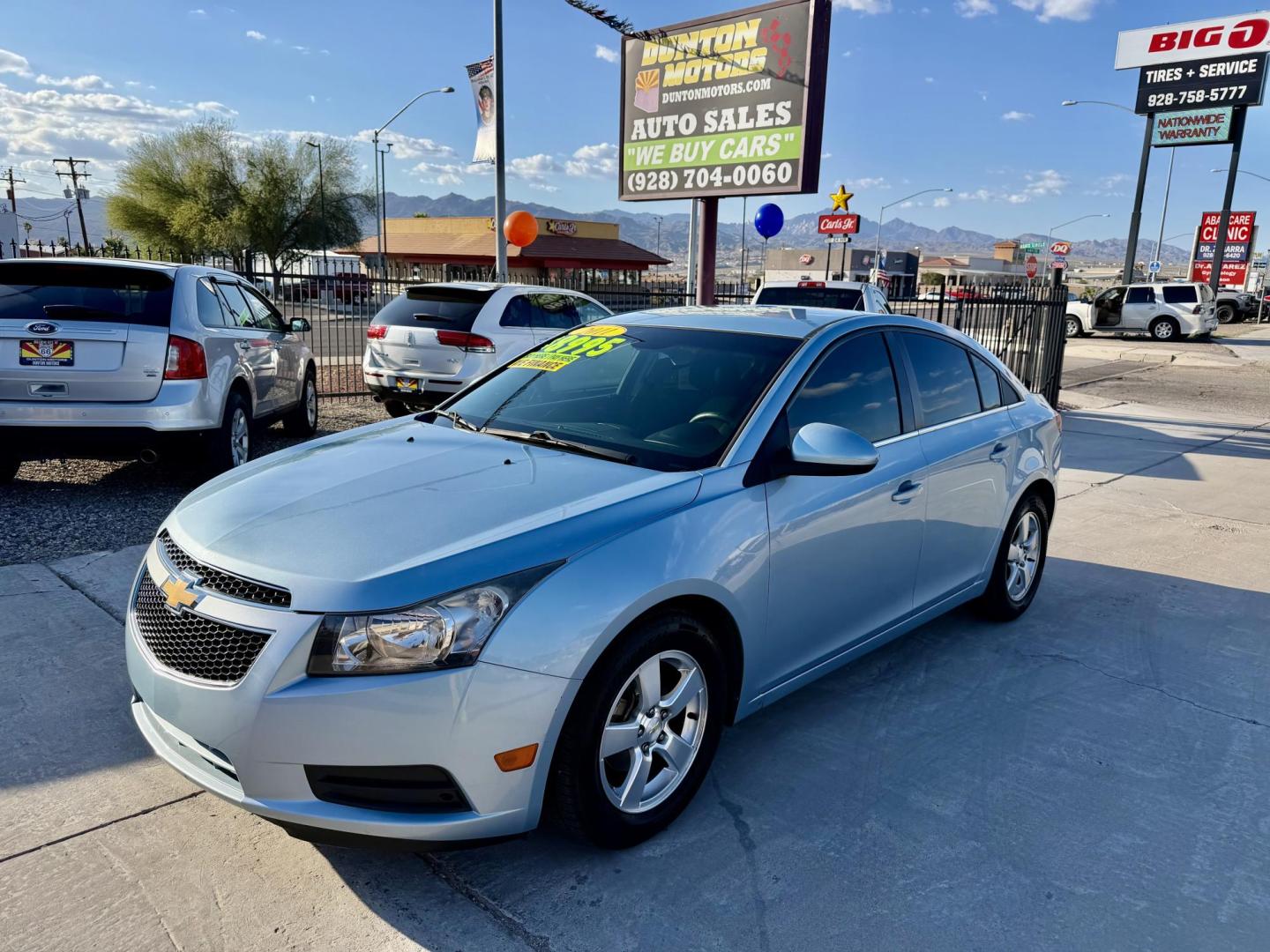 2011 Blue Chevrolet Cruze , located at 2190 Hwy 95, Bullhead City, AZ, 86442, (928) 704-0060, 0.000000, 0.000000 - Photo#7