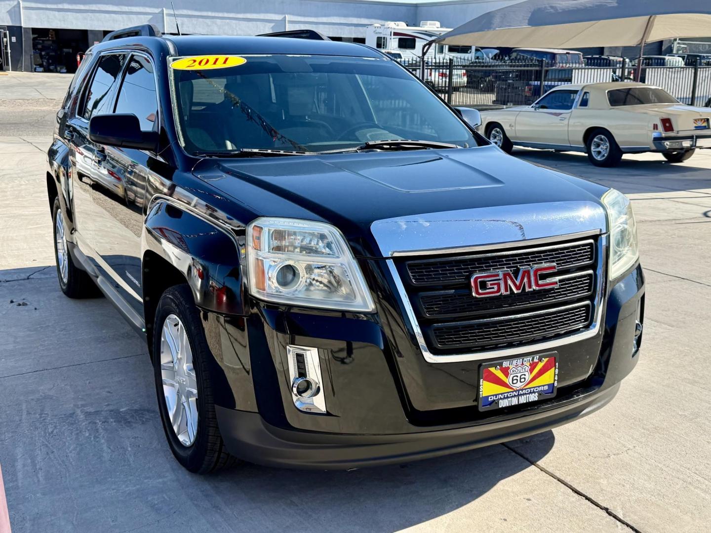 2011 Black GMC Terrain SLT1 FWD (2CTALUEC9B6) with an 2.4L L4 DOHC 16V engine, 6-Speed Automatic transmission, located at 2190 Hwy 95, Bullhead City, AZ, 86442, (928) 704-0060, 0.000000, 0.000000 - 2011gmc Terrain SLT-1. 2 owner clean carfax. Recently serviced, new tires. Leather loaded. 88k miles. In house financing available. Buy Here Pay Here. Free warranty. Free carfax. We finance. Only at Dunton Motors. - Photo#2