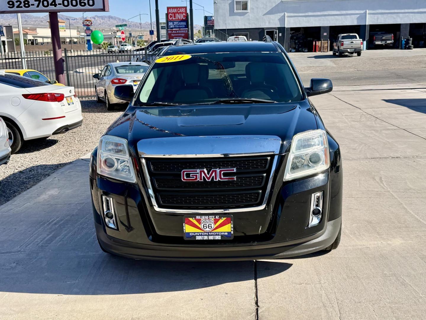2011 Black GMC Terrain SLT1 FWD (2CTALUEC9B6) with an 2.4L L4 DOHC 16V engine, 6-Speed Automatic transmission, located at 2190 Hwy 95, Bullhead City, AZ, 86442, (928) 704-0060, 0.000000, 0.000000 - 2011gmc Terrain SLT-1. 2 owner clean carfax. Recently serviced, new tires. Leather loaded. 88k miles. In house financing available. Buy Here Pay Here. Free warranty. Free carfax. We finance. Only at Dunton Motors. - Photo#3