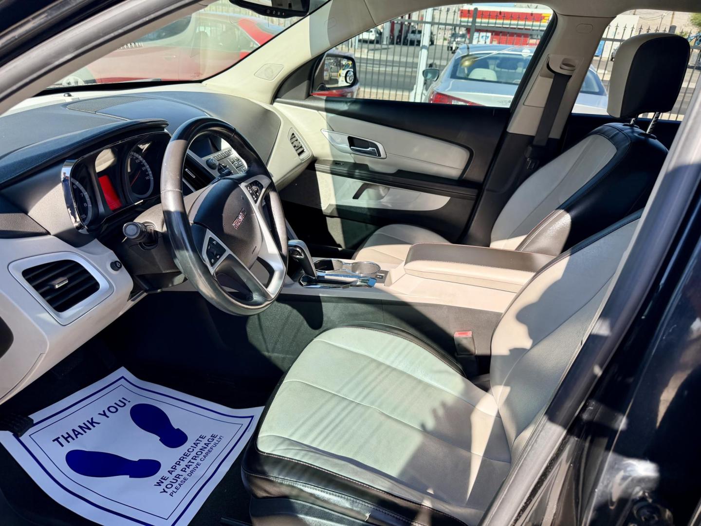 2011 Black GMC Terrain SLT1 FWD (2CTALUEC9B6) with an 2.4L L4 DOHC 16V engine, 6-Speed Automatic transmission, located at 2190 Hwy 95, Bullhead City, AZ, 86442, (928) 704-0060, 0.000000, 0.000000 - 2011gmc Terrain SLT-1. 2 owner clean carfax. Recently serviced, new tires. Leather loaded. 88k miles. In house financing available. Buy Here Pay Here. Free warranty. Free carfax. We finance. Only at Dunton Motors. - Photo#12