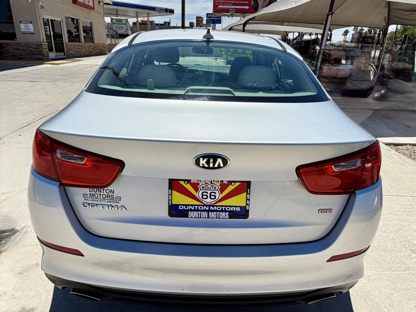 2014 Kia Optima LX (KNAGM4A73E5) with an 2.4L L4 DOHC 16V engine, 6-Speed Automatic transmission, located at 2190 Hwy 95, Bullhead City, AZ, 86442, (928) 704-0060, 0.000000, 0.000000 - Photo#1