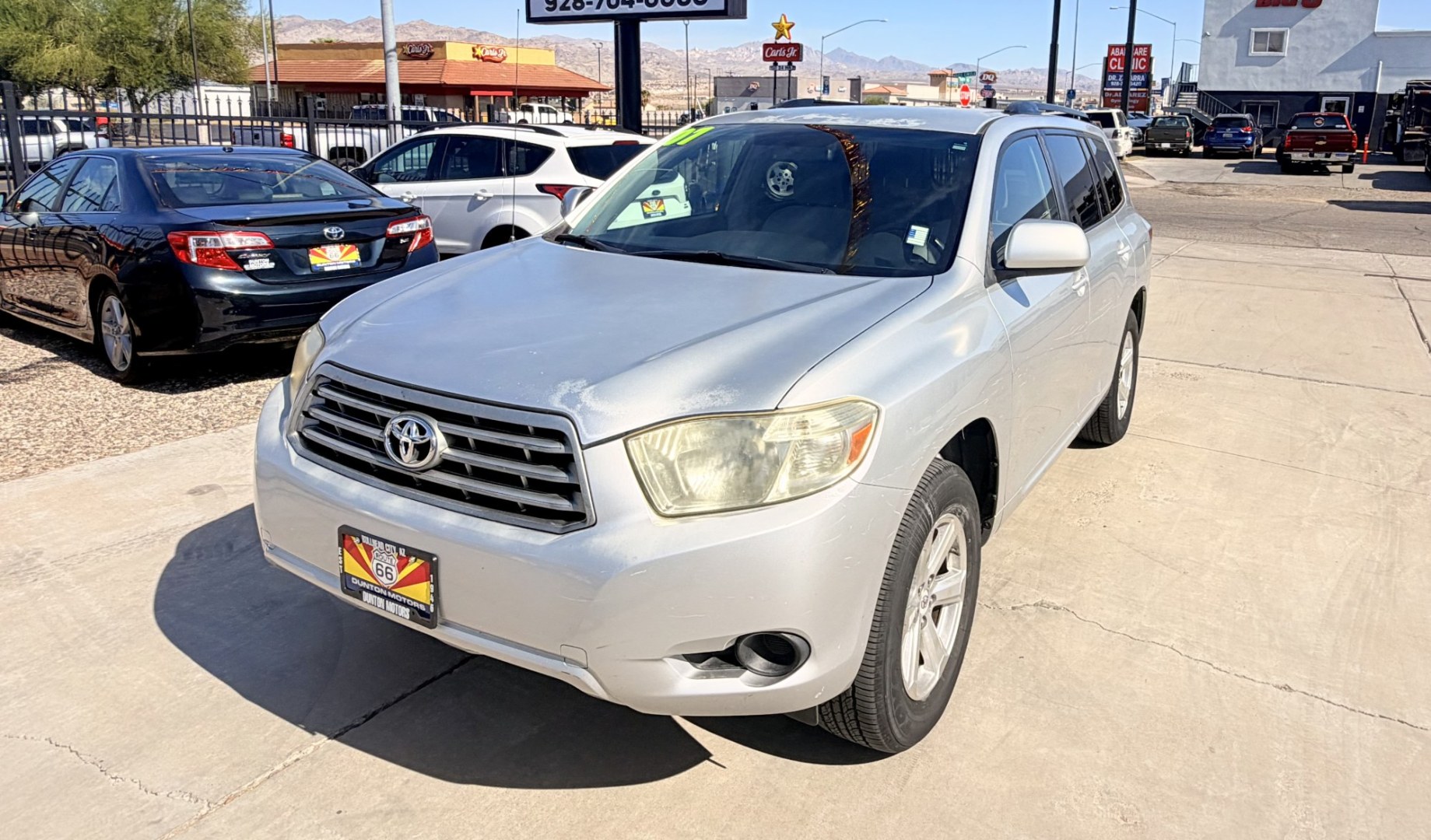2008 Bronze Toyota Highlander Base 4WD (JTEES41A482) with an 3.5L V6 DOHC 24V engine, 5A OD transmission, located at 2190 Hwy 95, Bullhead City, AZ, 86442, (928) 704-0060, 0.000000, 0.000000 - 3rd row- Photo#1