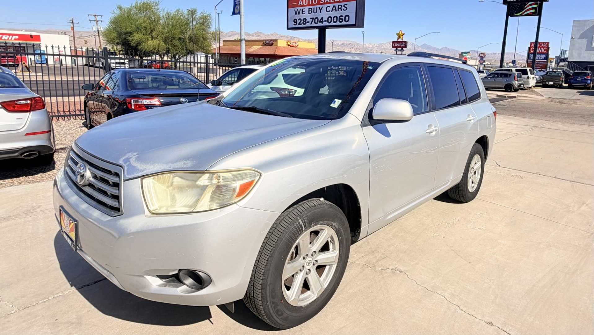2008 Bronze Toyota Highlander Base 4WD (JTEES41A482) with an 3.5L V6 DOHC 24V engine, 5A OD transmission, located at 2190 Hwy 95, Bullhead City, AZ, 86442, (928) 704-0060, 0.000000, 0.000000 - 3rd row- Photo#3