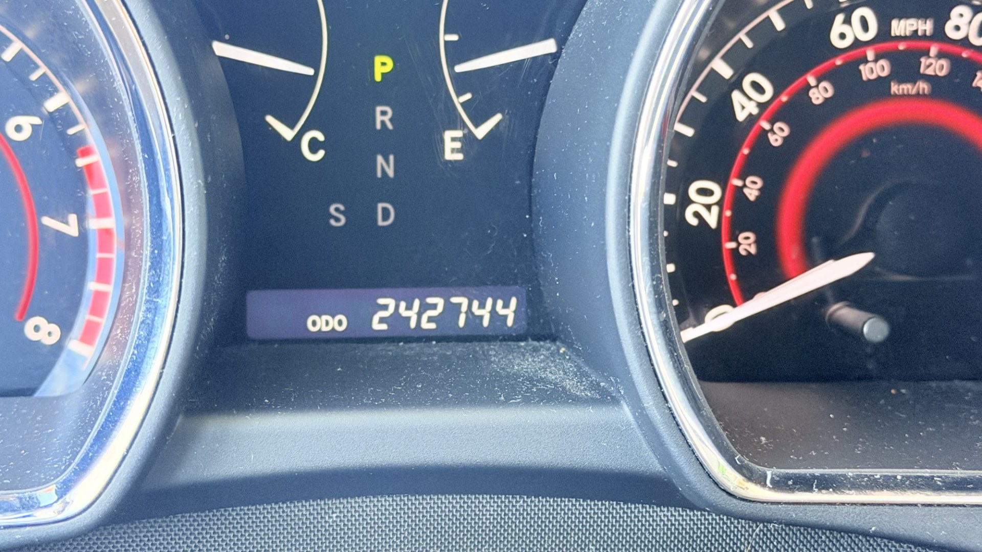 2008 Bronze Toyota Highlander Base 4WD (JTEES41A482) with an 3.5L V6 DOHC 24V engine, 5A OD transmission, located at 2190 Hwy 95, Bullhead City, AZ, 86442, (928) 704-0060, 0.000000, 0.000000 - 3rd row- Photo#10