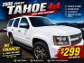 2008 Chevrolet Tahoe LS 4WD (1GNFK13098R) with an 5.3L V8 OHV 16V FFV engine, 4A OD transmission, located at 2190 Hwy 95, Bullhead City, AZ, 86442, (928) 704-0060, 0.000000, 0.000000 - 3rd row 4x4 5.3 V8- Photo#0
