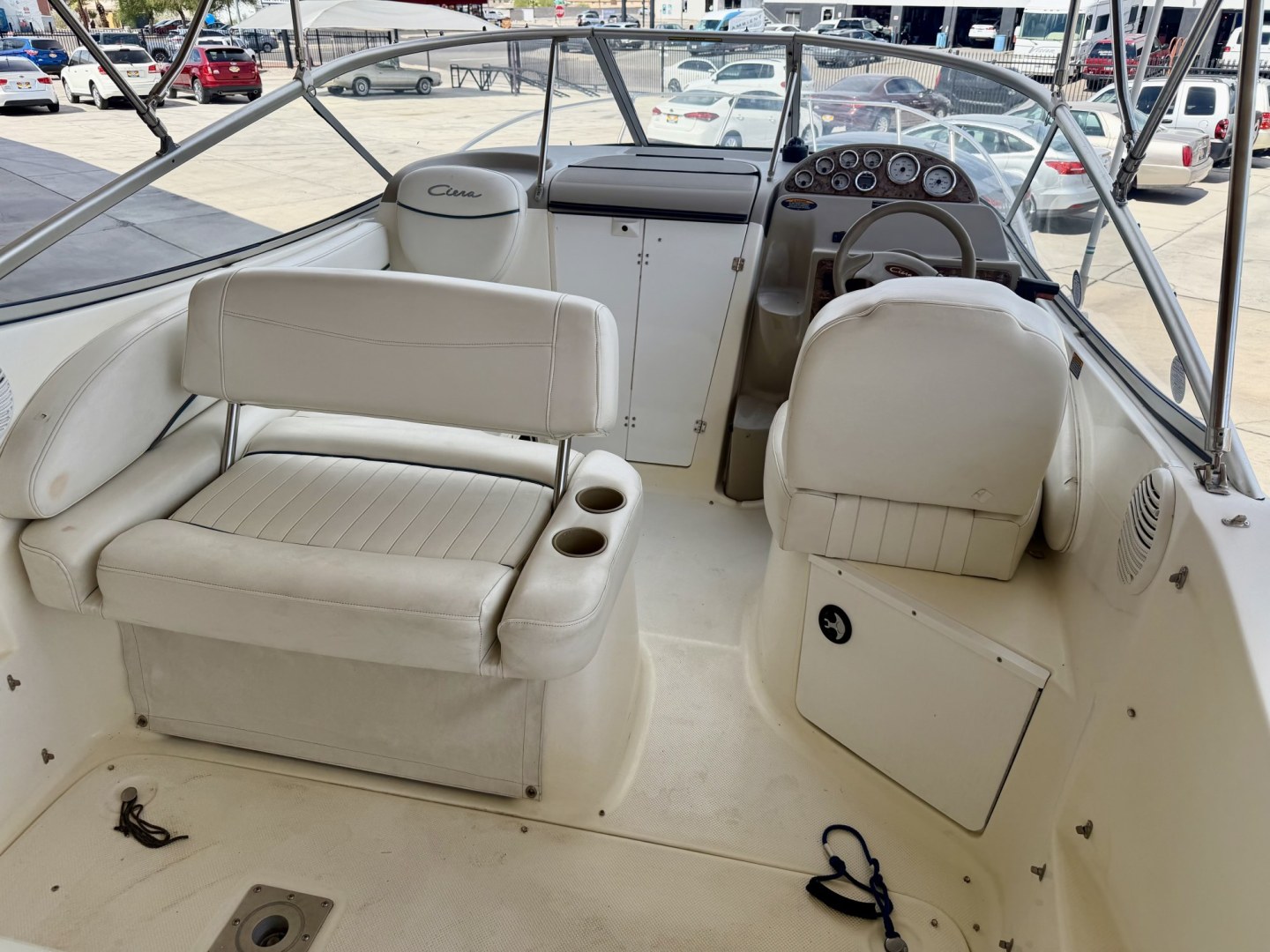 2001 White Bayliner 2455 Ciera Sunbridge , located at 2190 Hwy 95, Bullhead City, AZ, 86442, (928) 704-0060, 0.000000, 0.000000- Photo#9