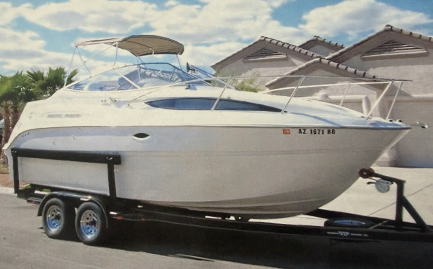 2001 White Bayliner 2455 Ciera Sunbridge , located at 2190 Hwy 95, Bullhead City, AZ, 86442, (928) 704-0060, 0.000000, 0.000000- Photo#1