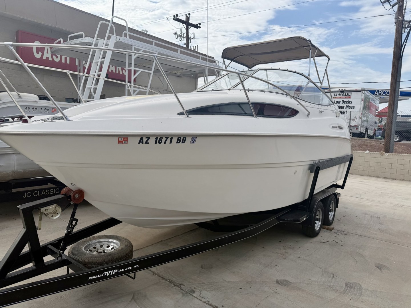 2001 White Bayliner 2455 Ciera Sunbridge , located at 2190 Hwy 95, Bullhead City, AZ, 86442, (928) 704-0060, 0.000000, 0.000000- Photo#0