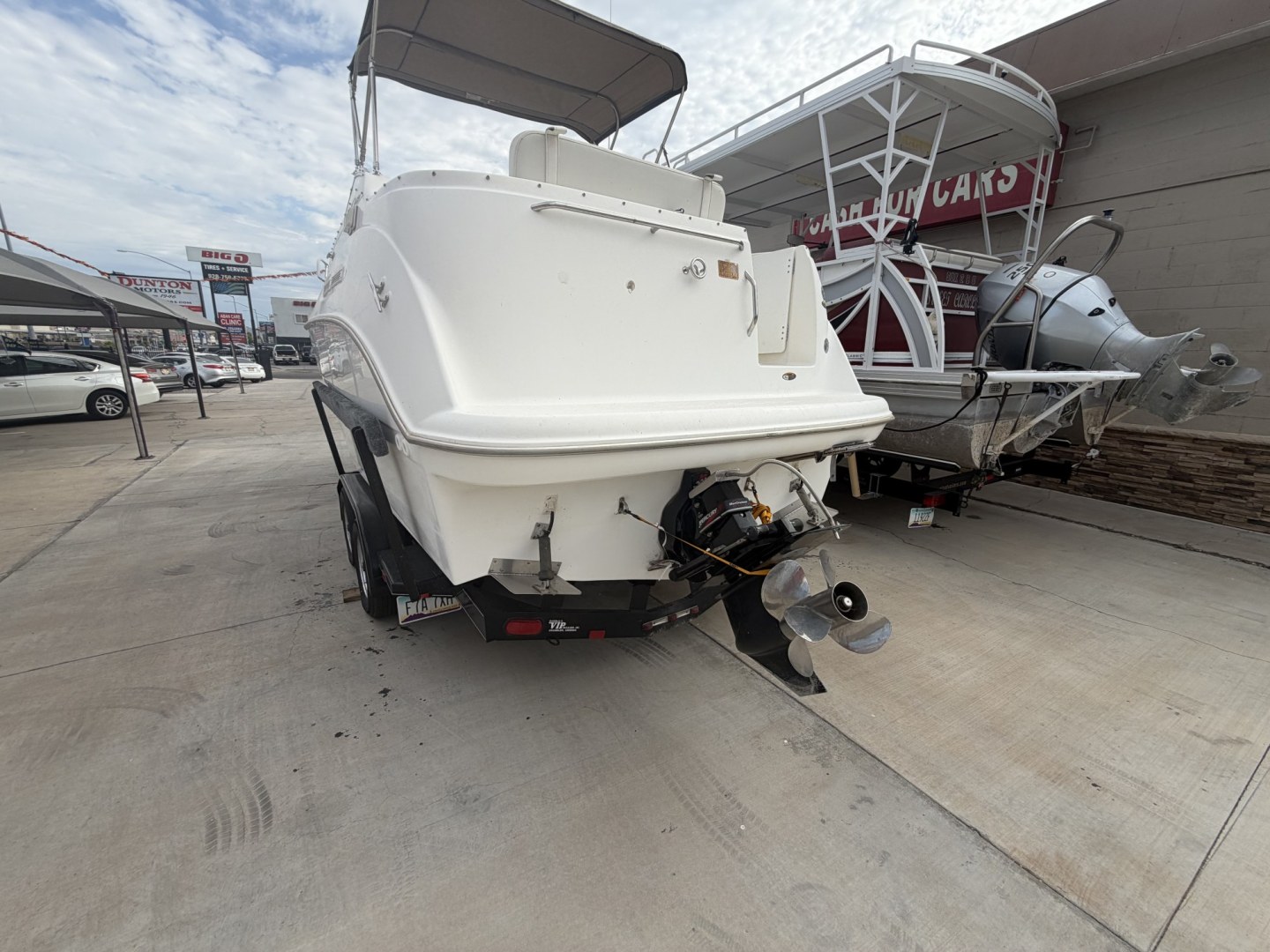 2001 White Bayliner 2455 Ciera Sunbridge , located at 2190 Hwy 95, Bullhead City, AZ, 86442, (928) 704-0060, 0.000000, 0.000000- Photo#3