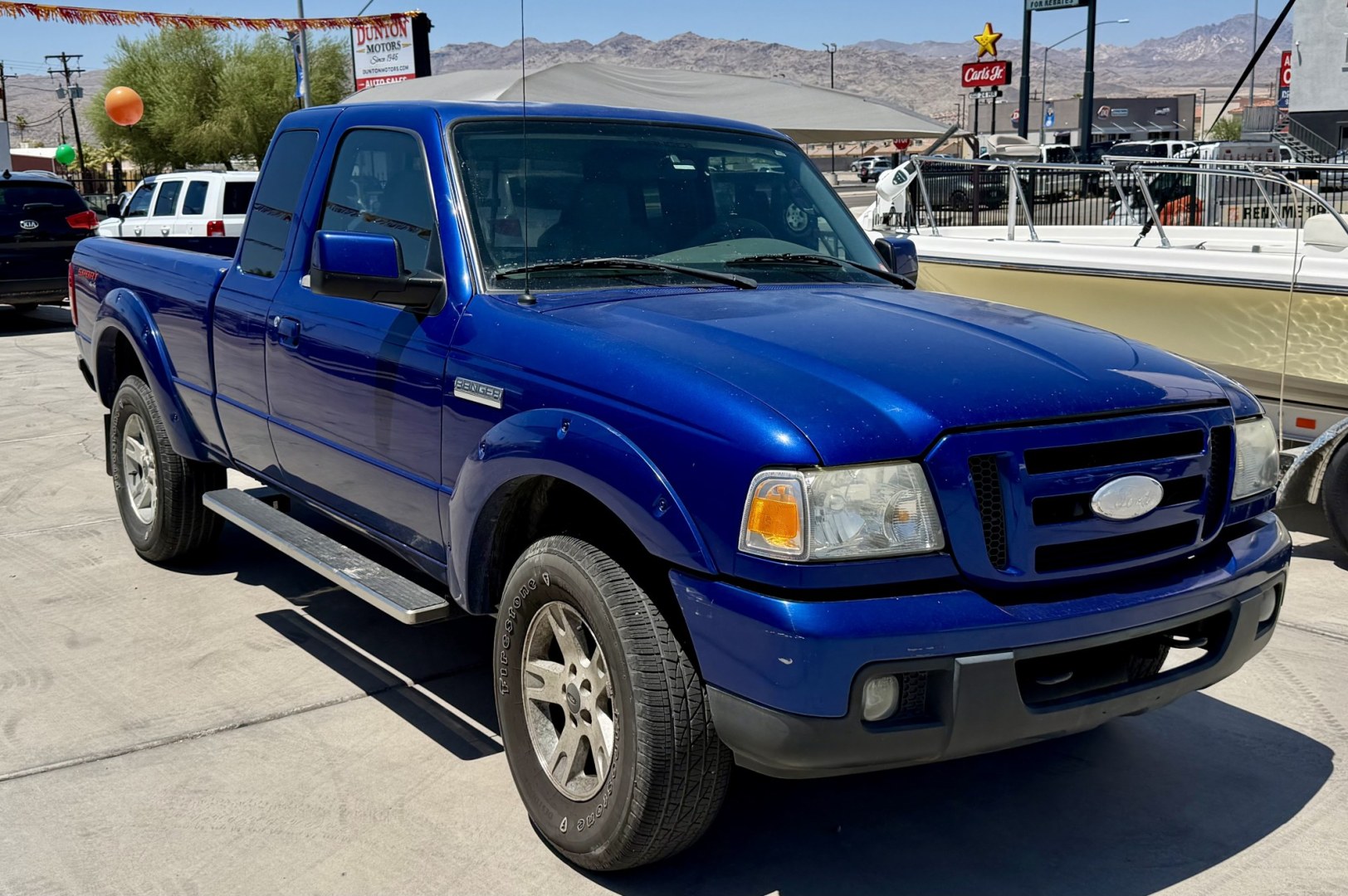 2006 Blue Ford Ranger XLT 4x4 , located at 2190 Hwy 95, Bullhead City, AZ, 86442, (928) 704-0060, 0.000000, 0.000000 - 2006 Ford Ranger XLT. automatic 4x4 . power windows, locks. cold a/c tow package running boards. 146k.- Photo#0