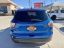 2018 Blue Ford Escape S FWD (1FMCU0F73JU) with an 2.5L L4 DOHC 16V engine, 6A transmission, located at 2190 Hwy 95, Bullhead City, AZ, 86442, (928) 704-0060, 0.000000, 0.000000 - 1 owner arizona car. free carfax.- Photo#3