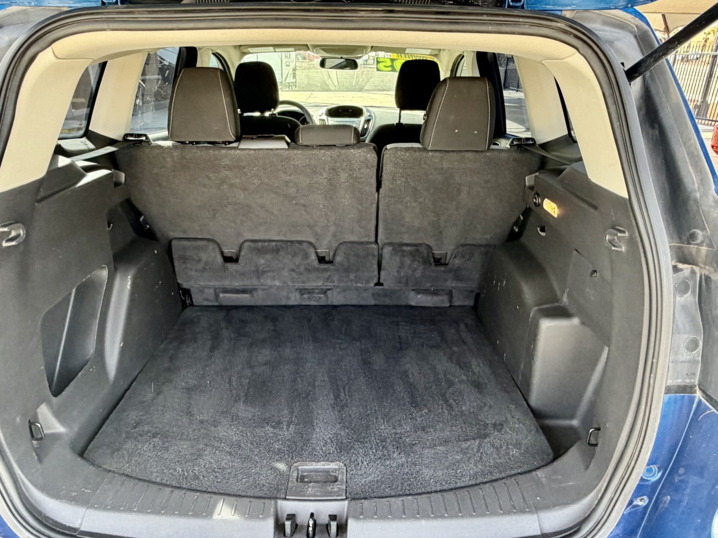 2018 Blue Ford Escape S FWD (1FMCU0F73JU) with an 2.5L L4 DOHC 16V engine, 6A transmission, located at 2190 Hwy 95, Bullhead City, AZ, 86442, (928) 704-0060, 0.000000, 0.000000 - 1 owner arizona car. free carfax.- Photo#13