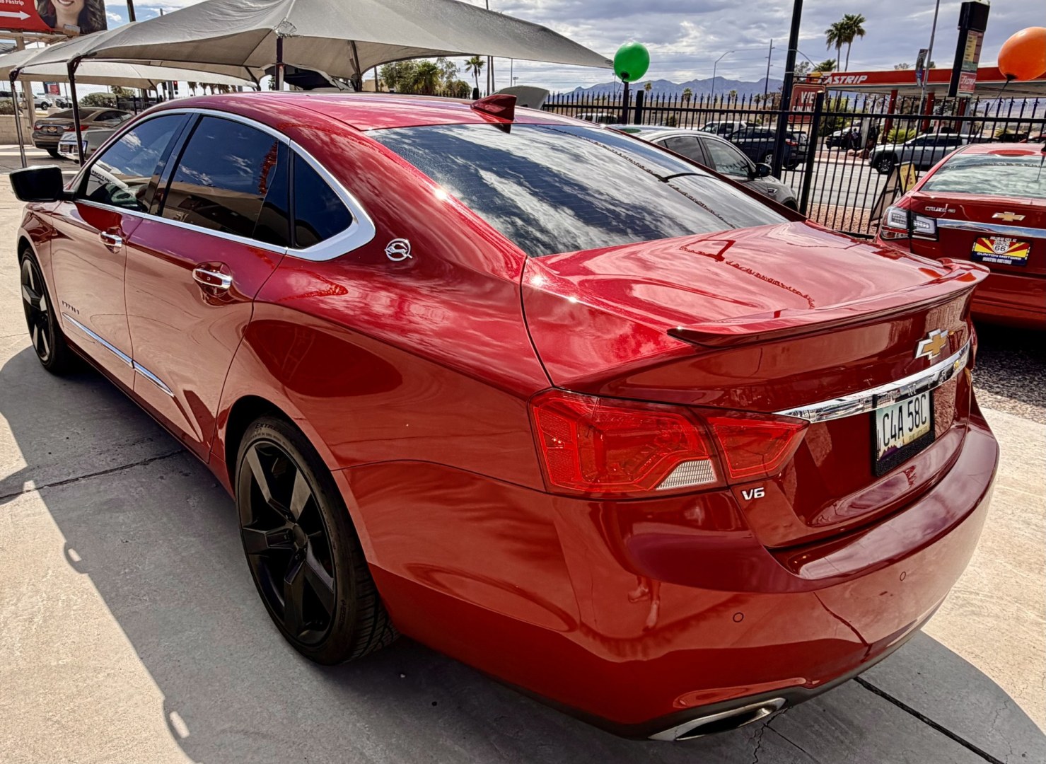 2015 Burgundy Chevrolet Impala ltz , located at 2190 Hwy 95, Bullhead City, AZ, 86442, (928) 704-0060, 0.000000, 0.000000 - 2015 Chevrolet impala LTZ. 1 family has owned since new . 3,5 v6 leather loaded custom wheels super. Bluetooth , backup camera . Az title- Photo#5