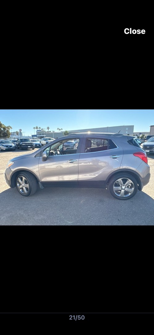 2014 Buick Encore Leather AWD (KL4CJGSB1EB) with an 1.4L L4 DOHC 16V TURBO engine, 6A transmission, located at 2190 Hwy 95, Bullhead City, AZ, 86442, (928) 704-0060, 0.000000, 0.000000- Photo#1